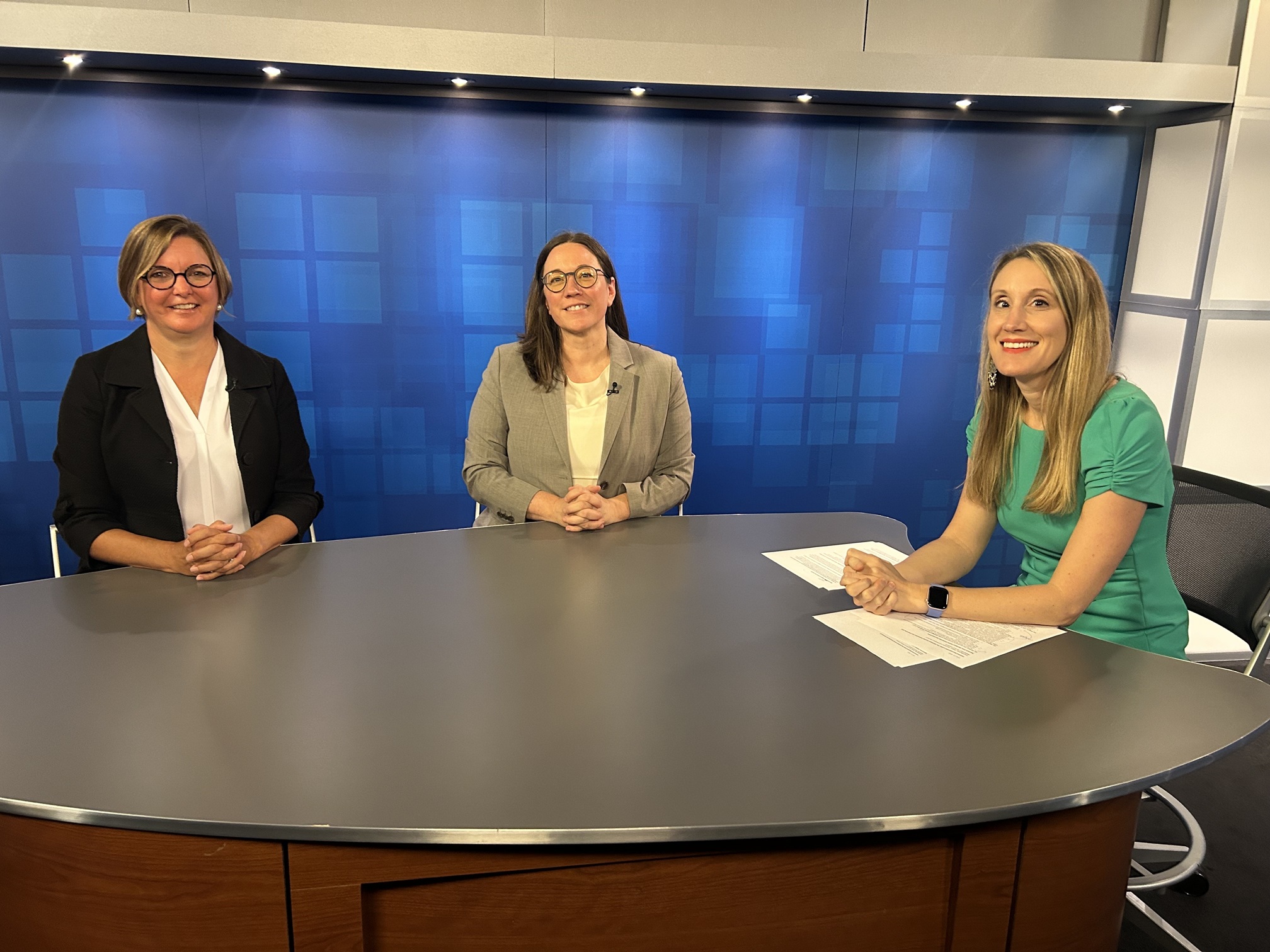 Megan and Melissa, sharing their expertise with the legal community